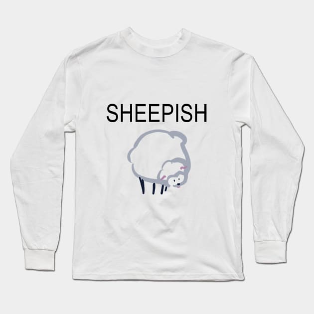 Sheepish Long Sleeve T-Shirt by Haranguetan